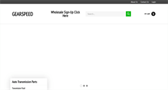Desktop Screenshot of gearspeedwholesale.com